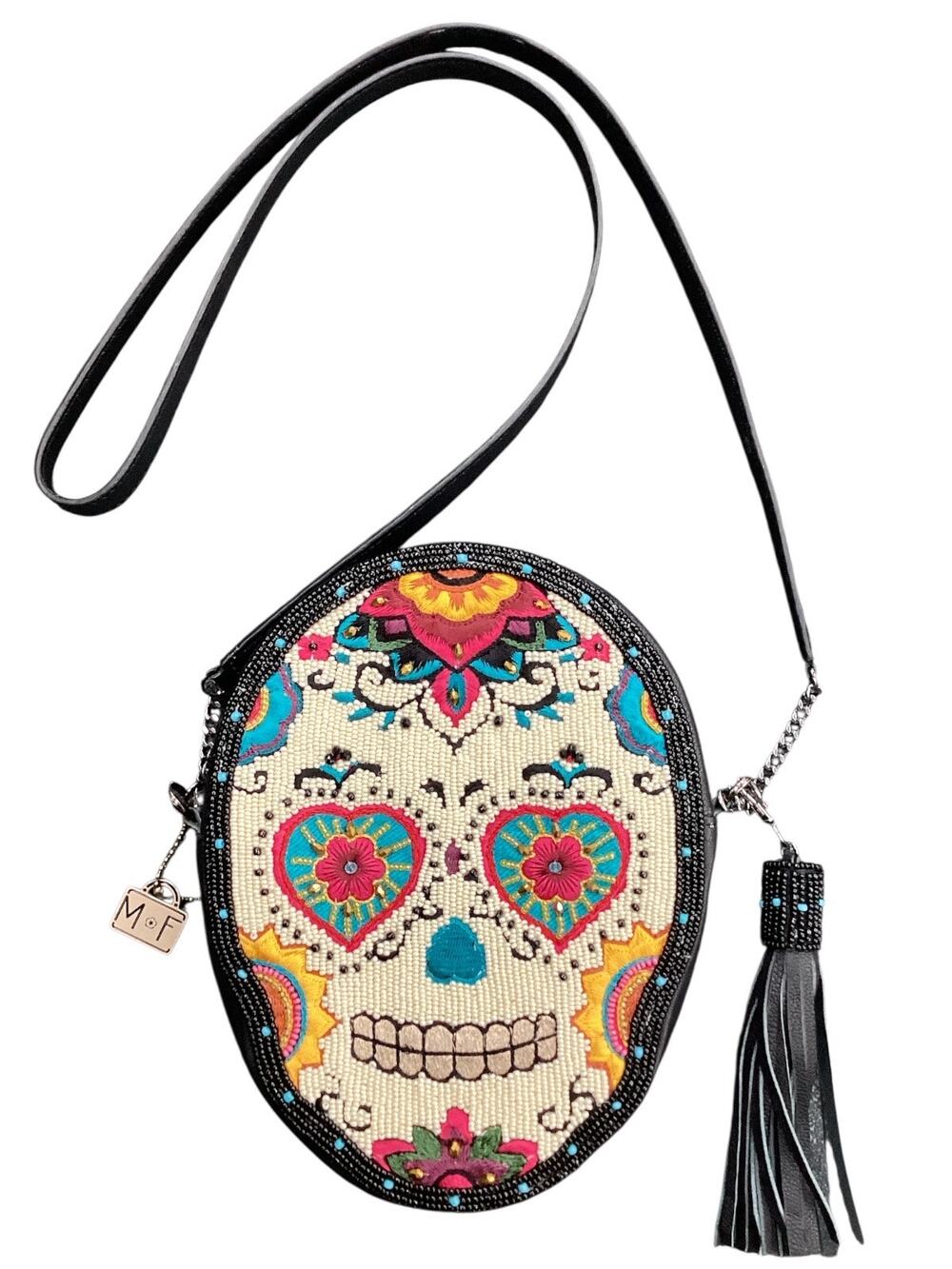 Mary Frances Skull Crossbody Bag